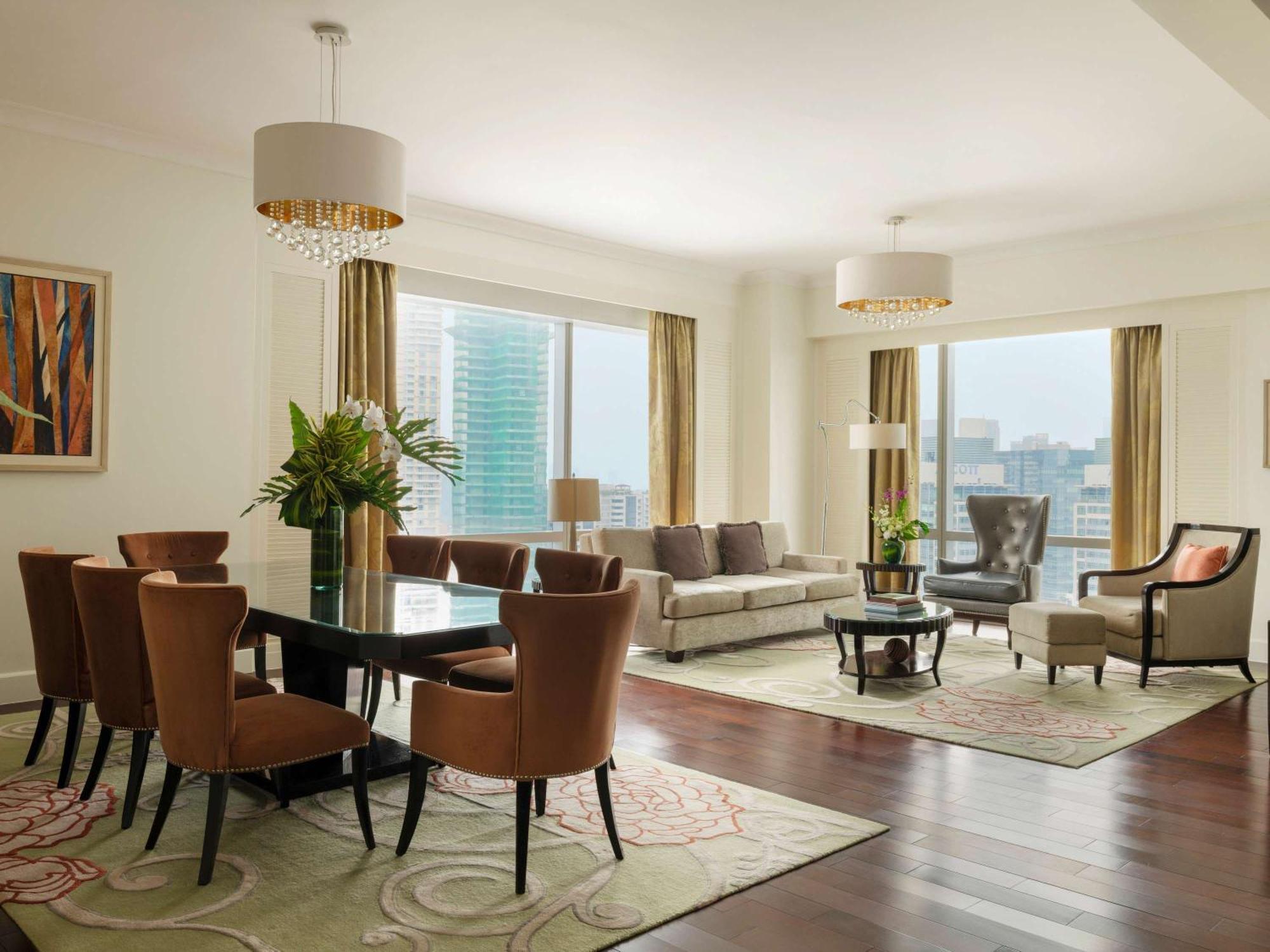 Raffles Makati Hotel Makati City Bagian luar foto